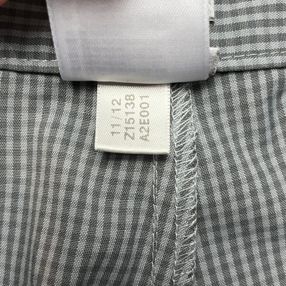 Adidas Golf Pants Mens 36x32 Gray Gingham Plaid‎ Z15138 Straight Leg Performance